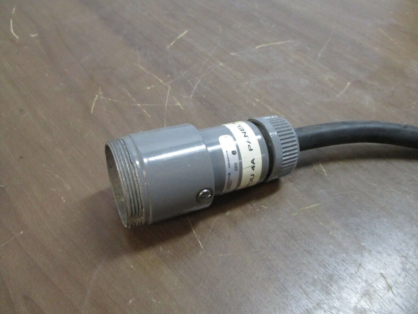 Russellstoll Connector 3913U-1 20A 125V Wire End Used