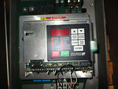 Reliance VTAC 7 GV3000/SE AC Drive 60G4260 60HP Type 12 Enclosure *No Cover*