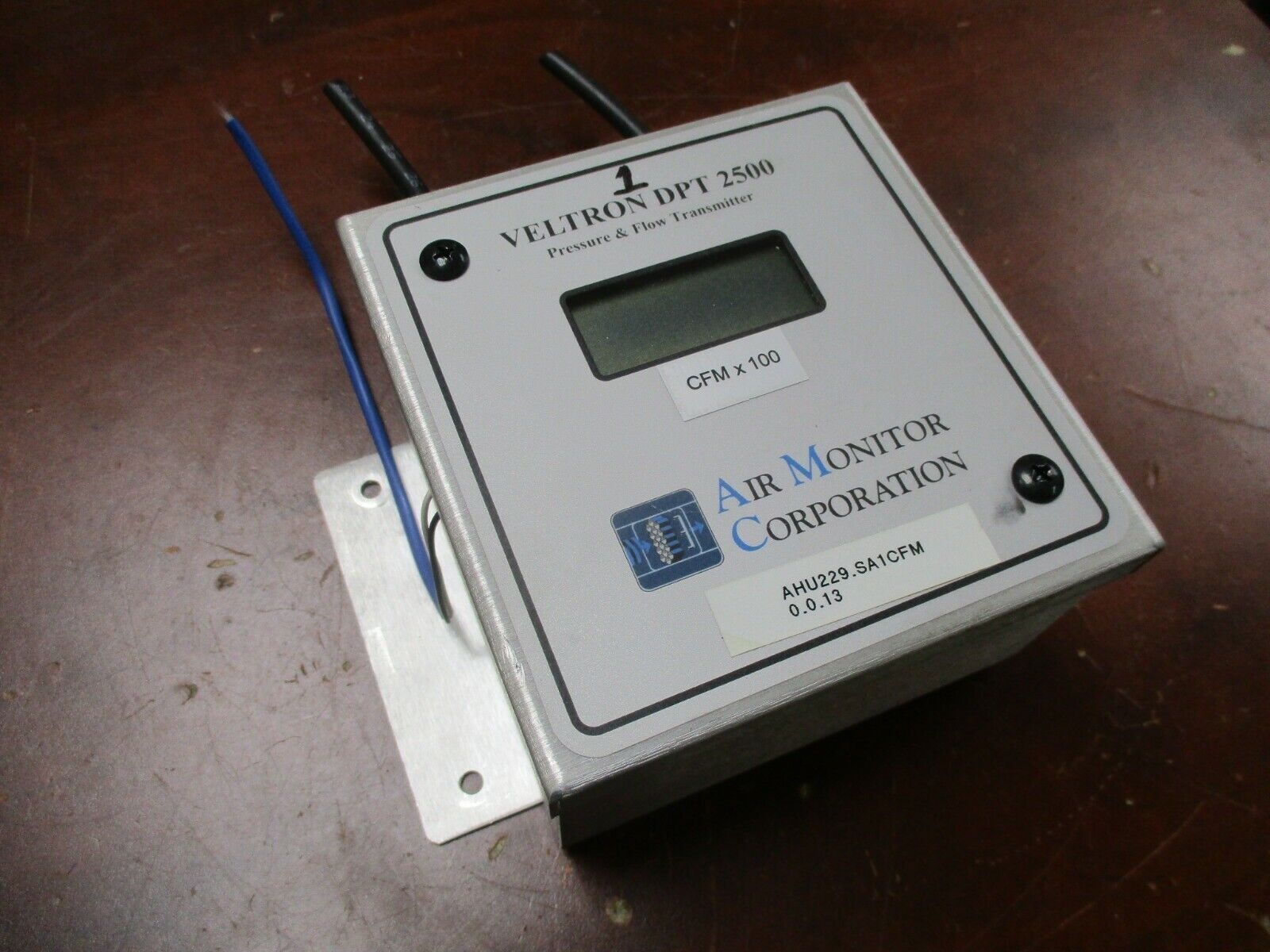 Air Monitor Corp Veltron DPT 2500 Pressure & Flow Transmitter S-229A Used