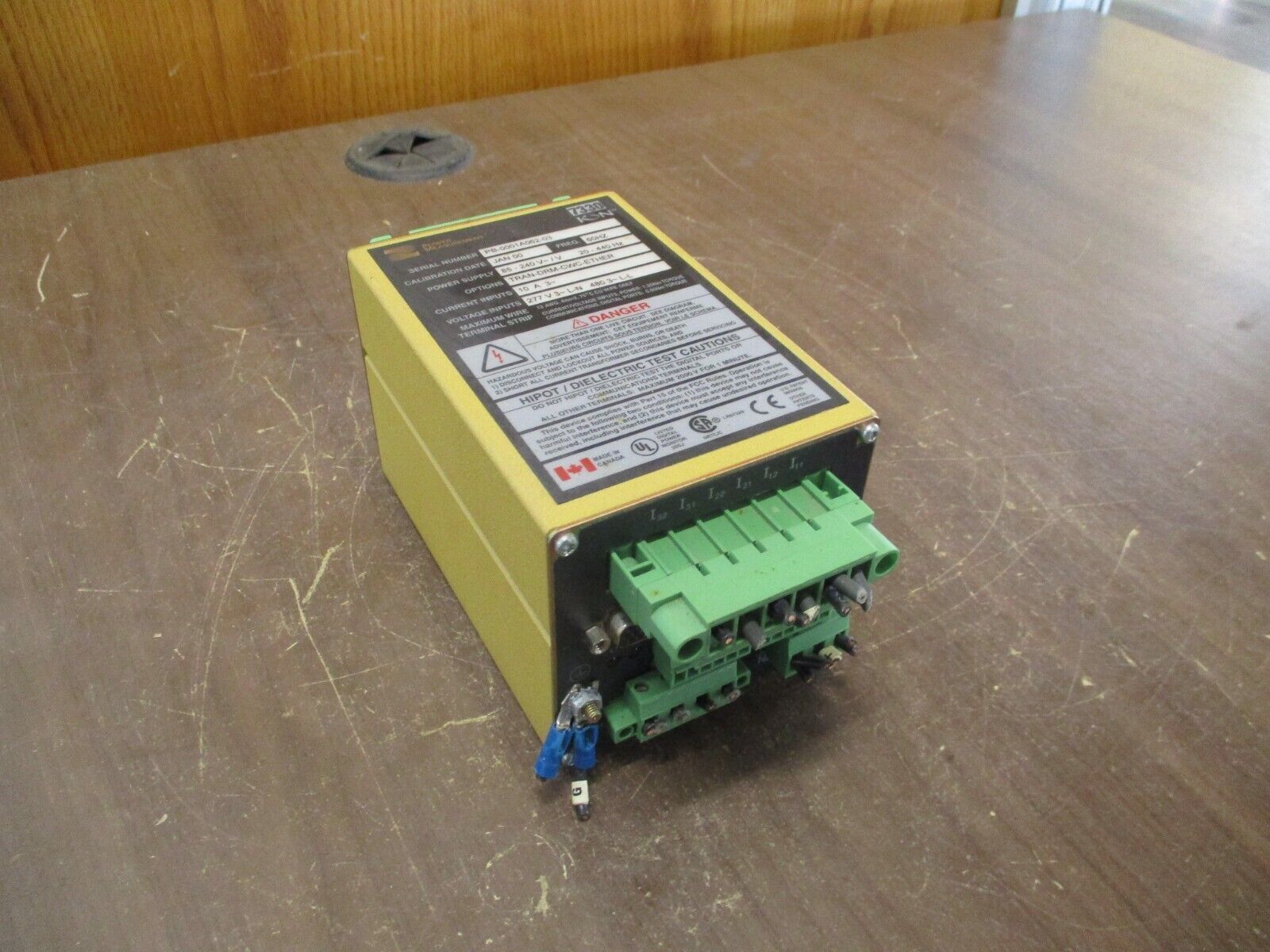 Power Measurement Ion Power Meter 7330-TRAN-DRM-CWC-ETHER Supply: 85-240V Used