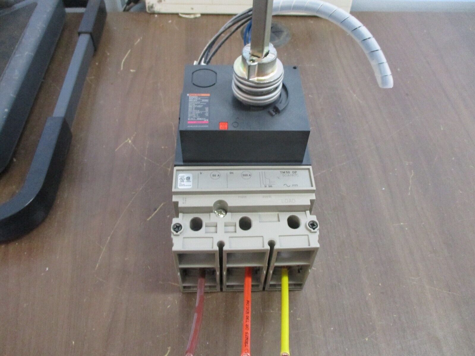 Merlin Gerin Breaker Disconnect NSF150H 50A 480V 3P Used