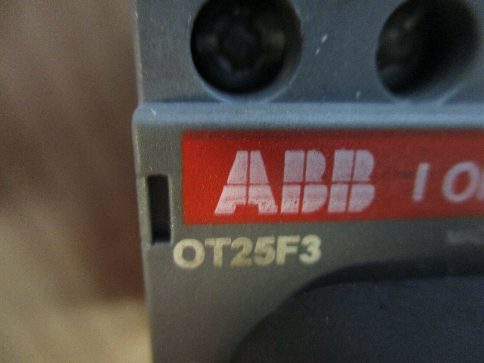 ABB Disconnect Switch OT25F3 30A 600V *No Handle* Used