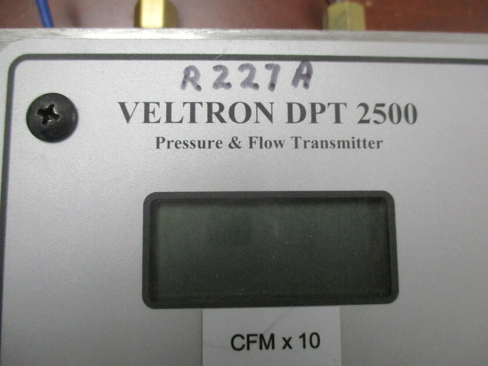 Air Monitor Corp Veltron DPT 2500 Pressure & Flow Transmitter R-227A Used