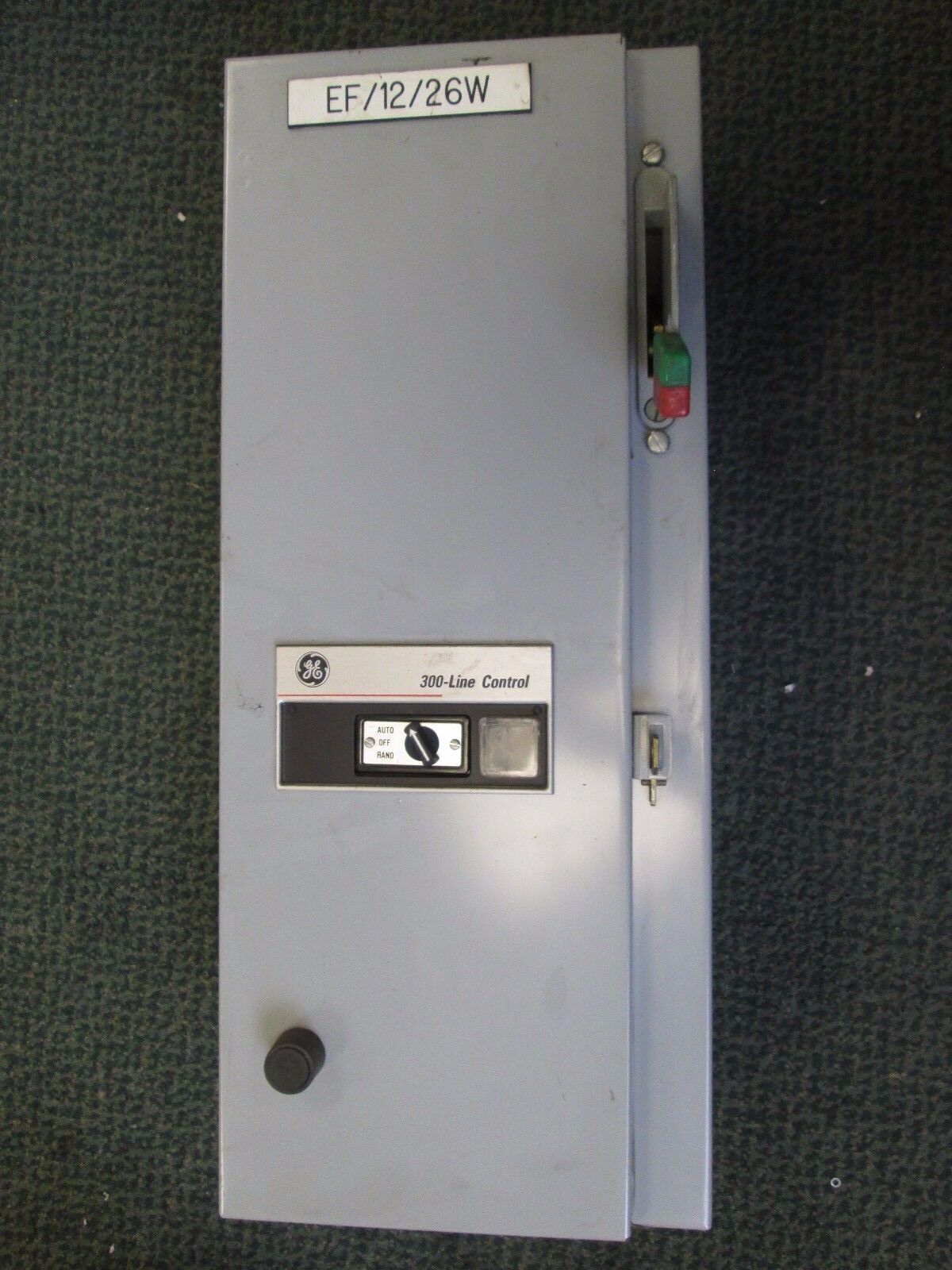 GE Fusible Combination CR308C1042RADSDB Size 1 600V 27A 115-120V Coil Used