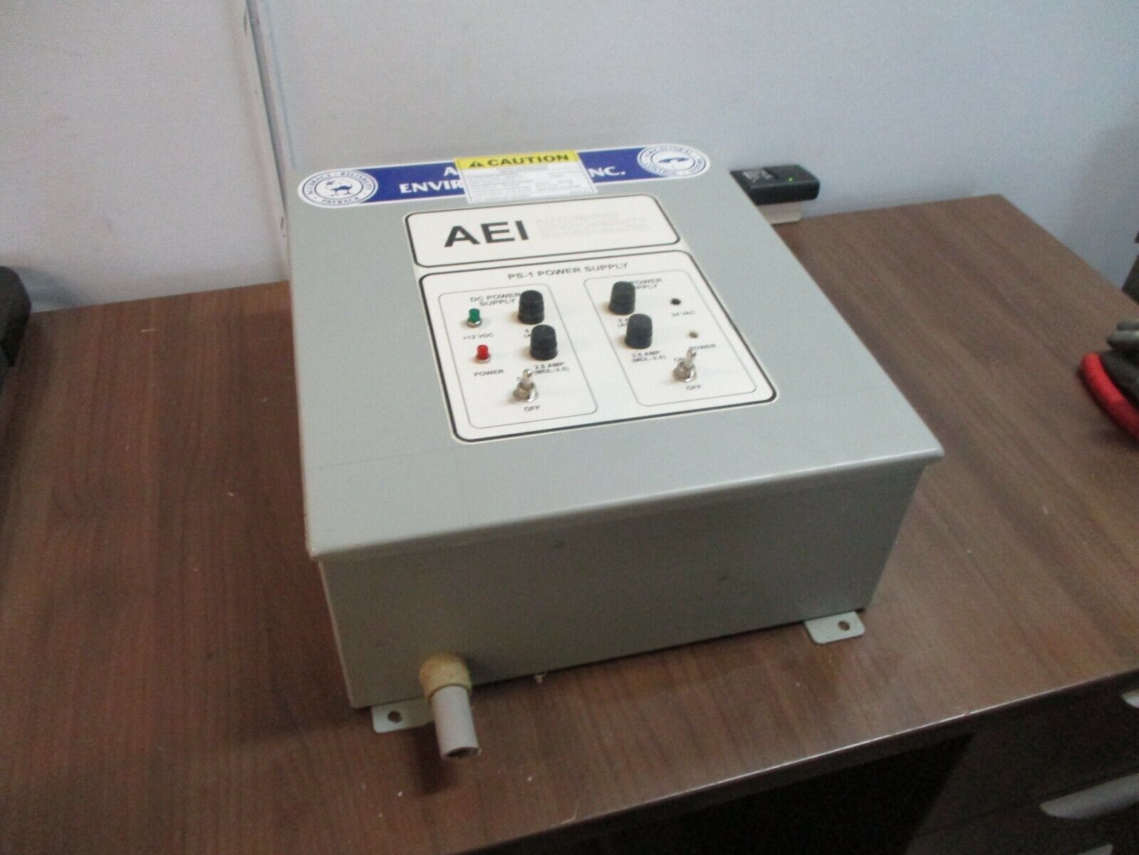 Automated Environments, Inc. Power Supply PS-1 Type 12 Enclosure Used