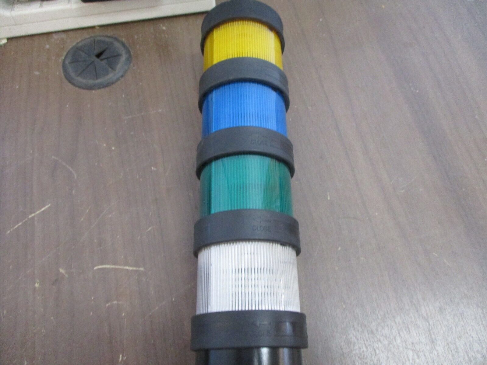 Schneider Electric Stack Light XVB C21 Yellow/Blue/Green/White Used