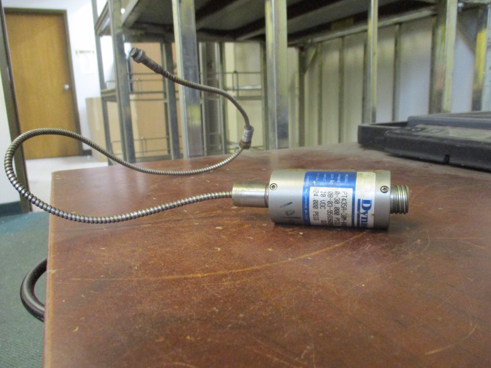 Dynisco Transducer PT435A-30M-B485 0-30,000 PSIG 10 VDC Used