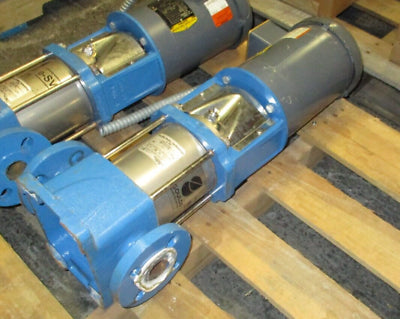 Goulds e-SV Stainless Steel Pump 3SV7GD4C66 1.5HP 3500RPM 360PSI Max 16GPM Used