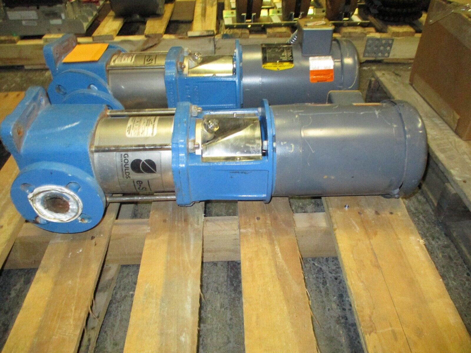Goulds e-SV Stainless Steel Pump 3SV7GD4C66 1.5HP 3500RPM 360PSI Max 16GPM Used
