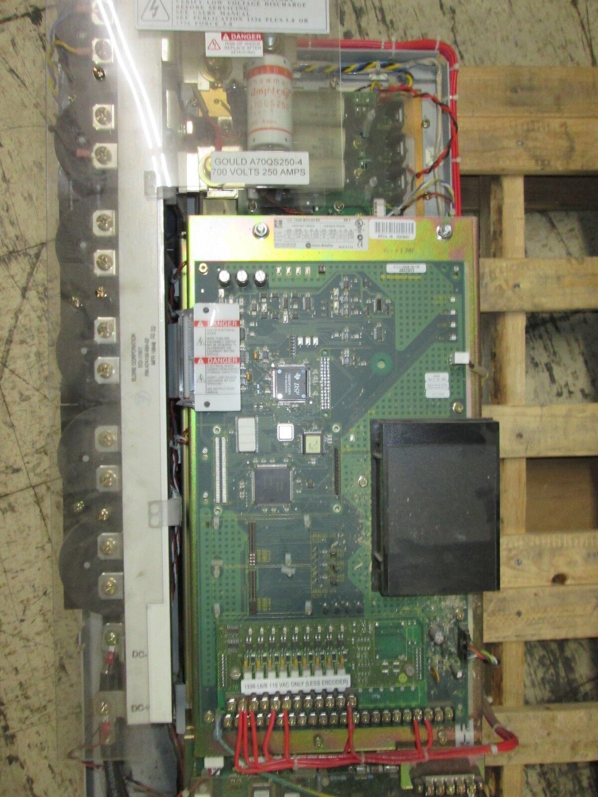 Allen-Bradley 1336 Plus AC Drive 1336F-B075-AN-EN 75HP w/ L6 Board Used