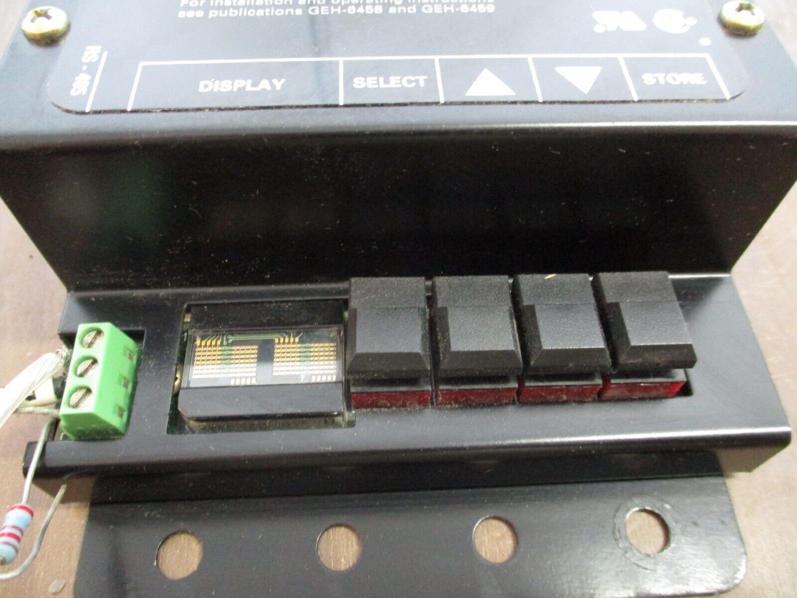 GE Power Leader Product Interface Module PLPIM485G01 120VAC 24VDC Used