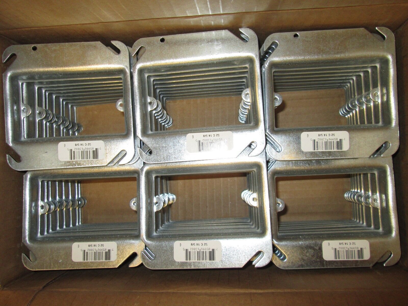 Thomas & Betts 4" Steel Cover 52-C-14 5/8 4" Square 5/8" High *Box of 50* New