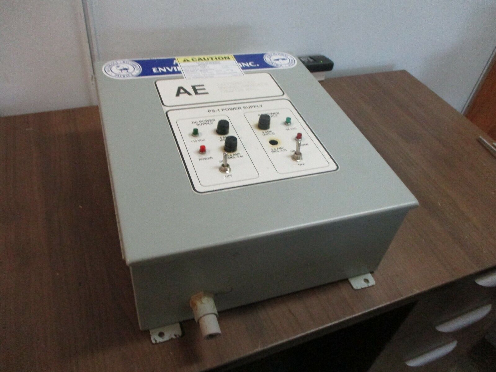 Automated Environments, Inc. Power Supply PS-1 Type 12 Enclosure Used