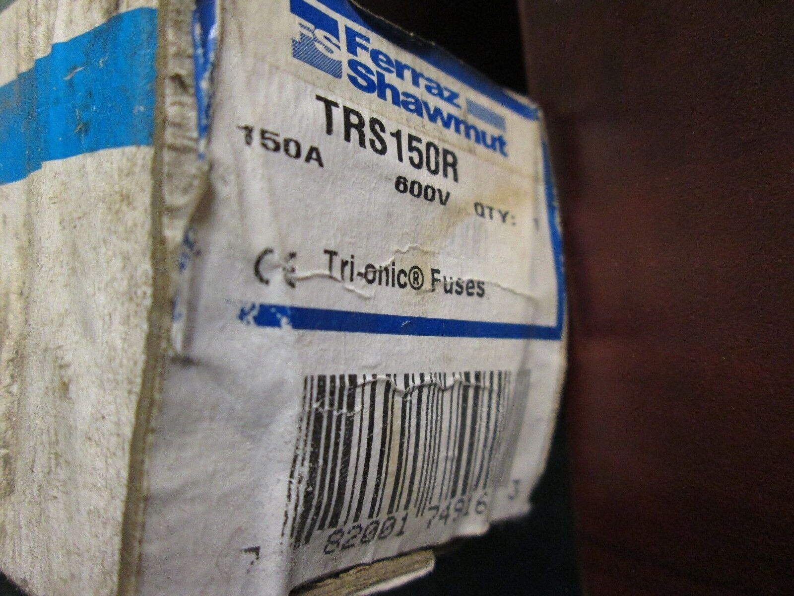 Ferraz Shawmut Fuse TRS150R 150A 600V New Surplus