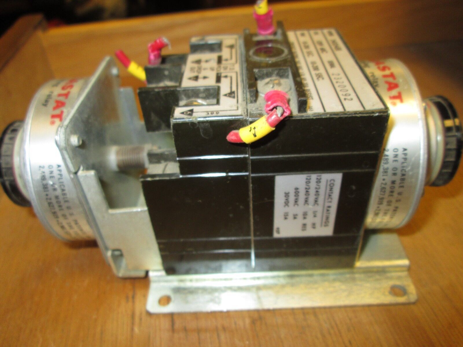 Agastat Timer 2432AEE Range 10-200 secs 120V coil Used