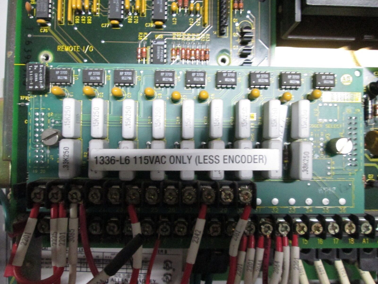 Allen-Bradley 1336 Plus AC Drive w/ Bypass 1336S-B010-AX-EN-L6 10HP 3Ph Used