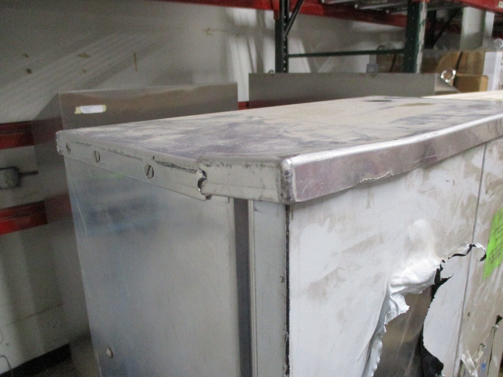 Erickson 3-Position Meter Stack CM87-3 3R Enclosure w/ Breaker ED3125 1200A Used