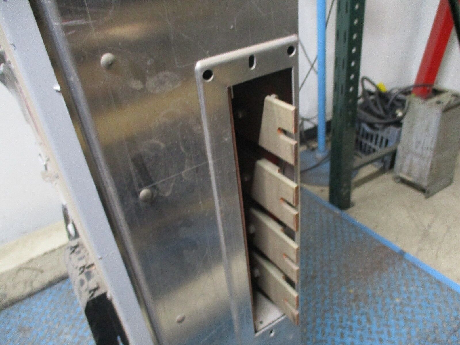 Erickson 3-Position Meter Stack CM87-3 3R Enclosure w/ Breaker ED3125 1200A Used