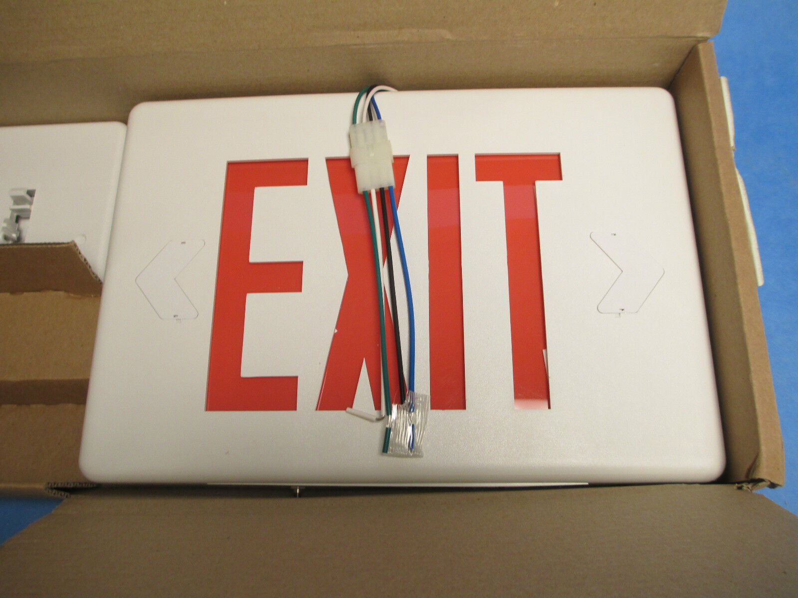 Philips Plastic LED Exit Sign SLNURWAD New Surplus