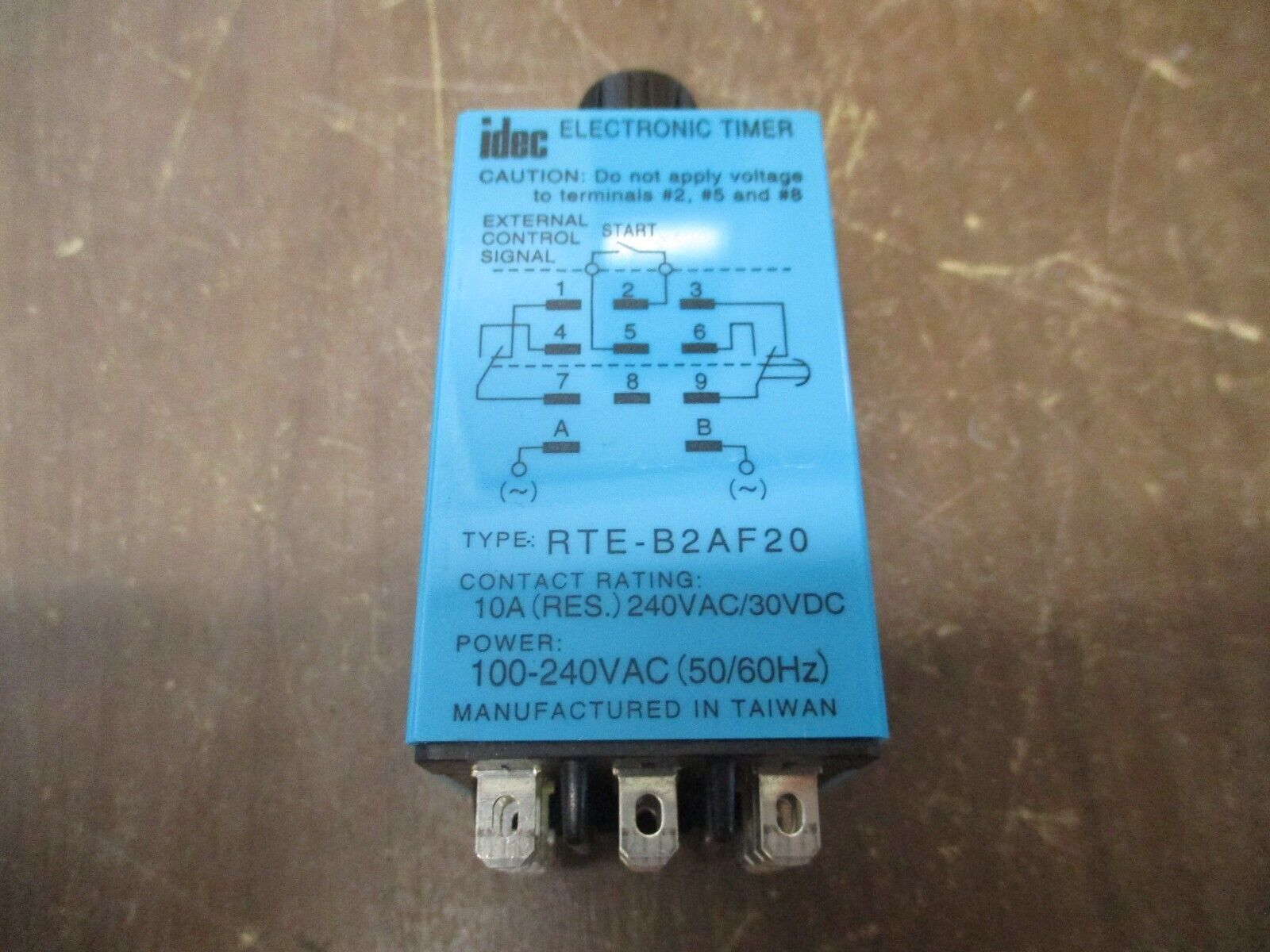 IDEC Electronic Timer RTE-B2AF20 Used