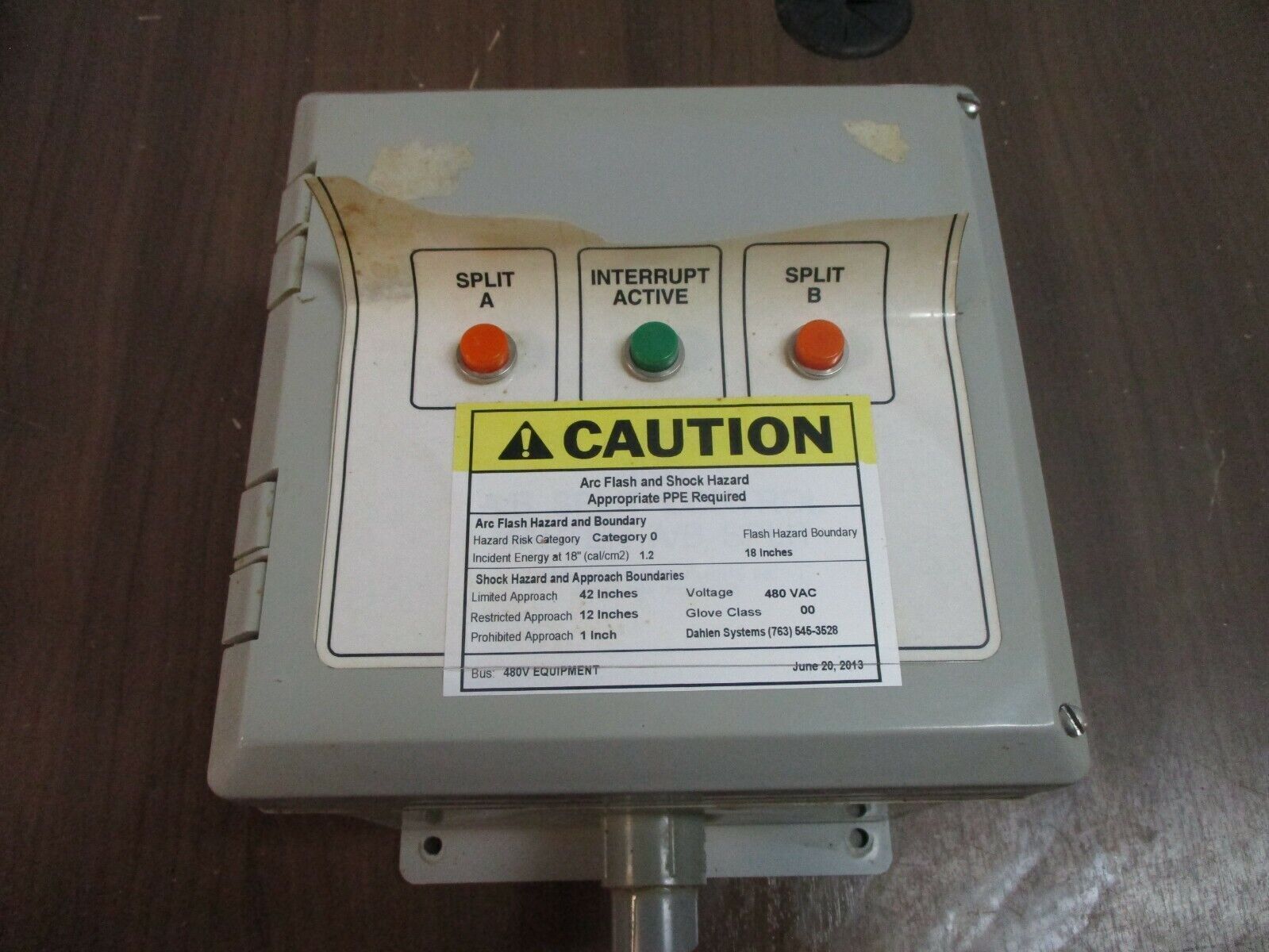Automated Environments VSC Interrupt A/B Split Control VSCI-1/L Used