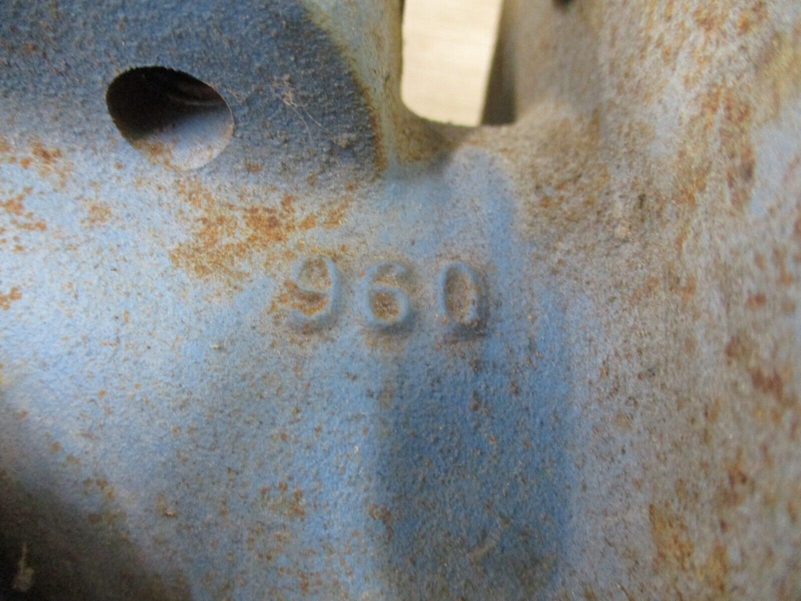 ITT Dia-Flo Diaphragm Valve 960 Size 2 1/2" Used.