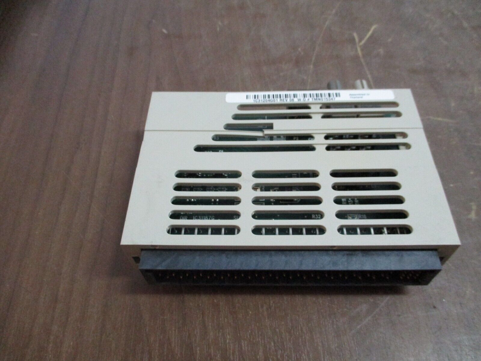 Emerson Ovation Remote I/O Node 1C31204G01 Rev. 08 *No Cover* Used