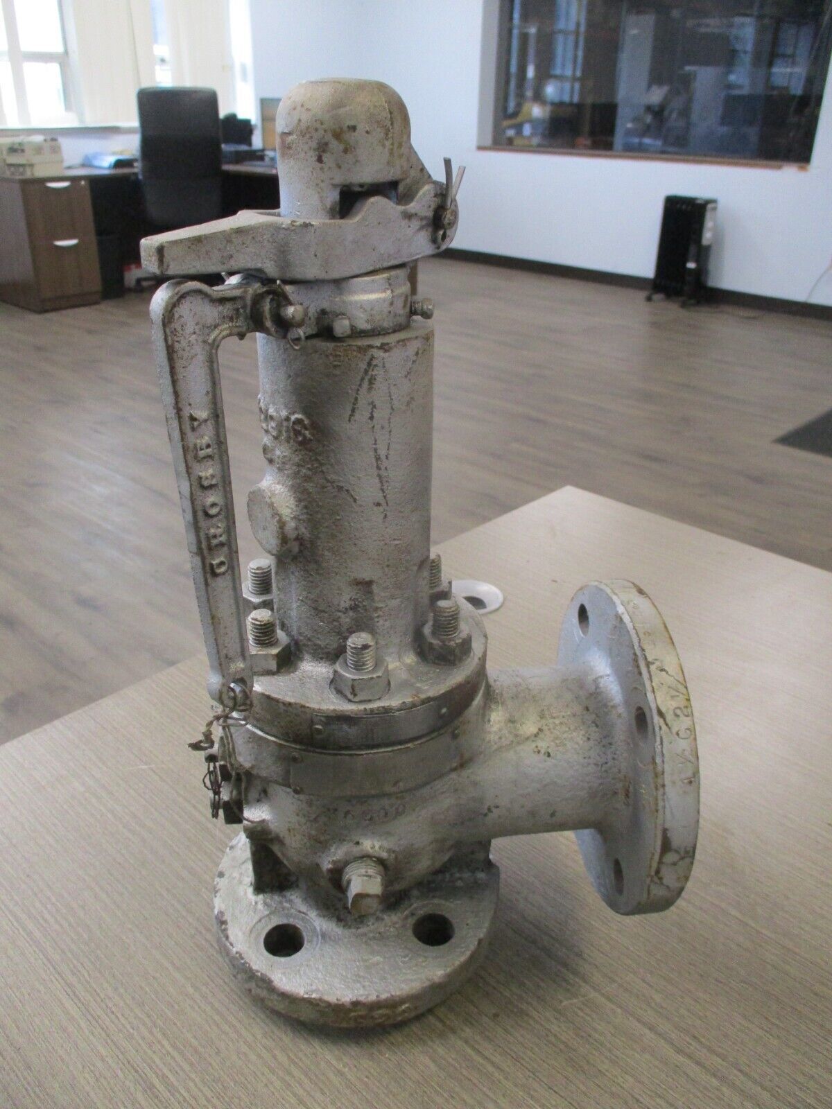 Crosby Safety Relief Valve 428J Size: 1 1/2" Used