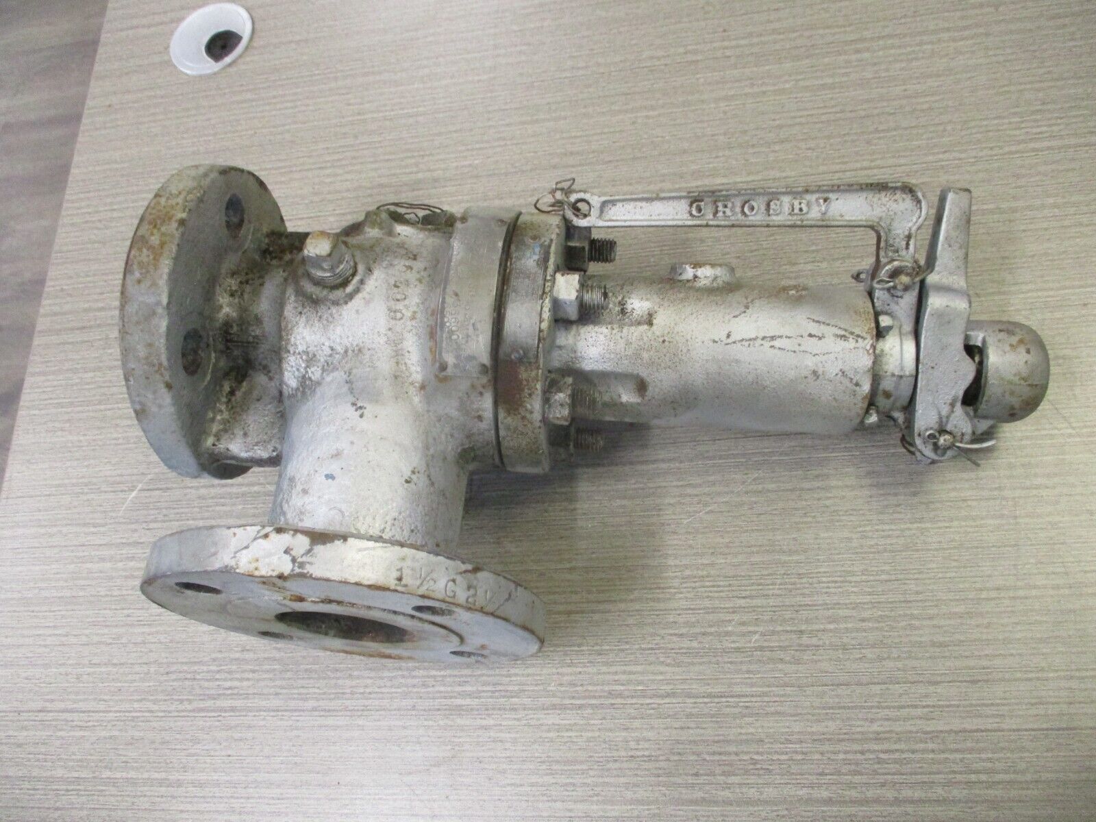 Crosby Safety Relief Valve 428J Size: 1 1/2" Used