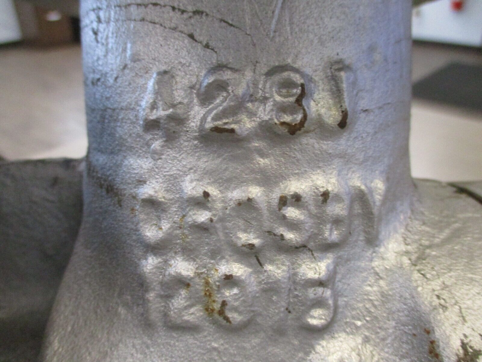 Crosby Safety Relief Valve 428J Size: 1 1/2" Used