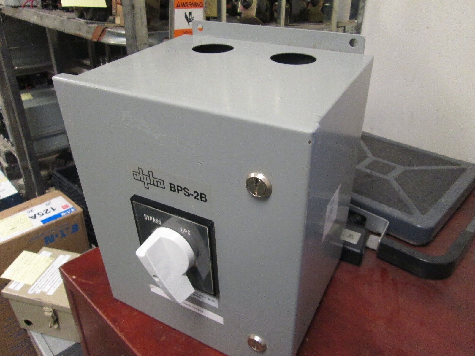 Entrelec Bypass Switch I-80 80A 3 Section Enclosed Used