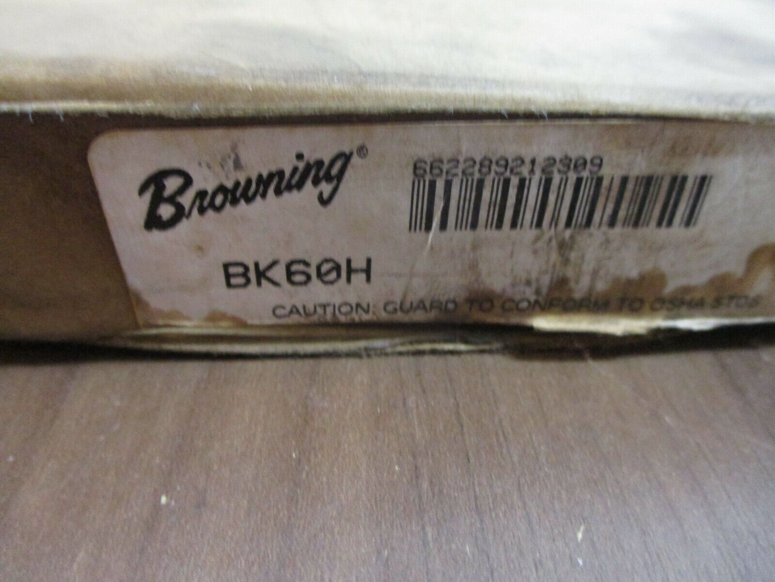 Browning Pulley Sheave BK60H New Surplus