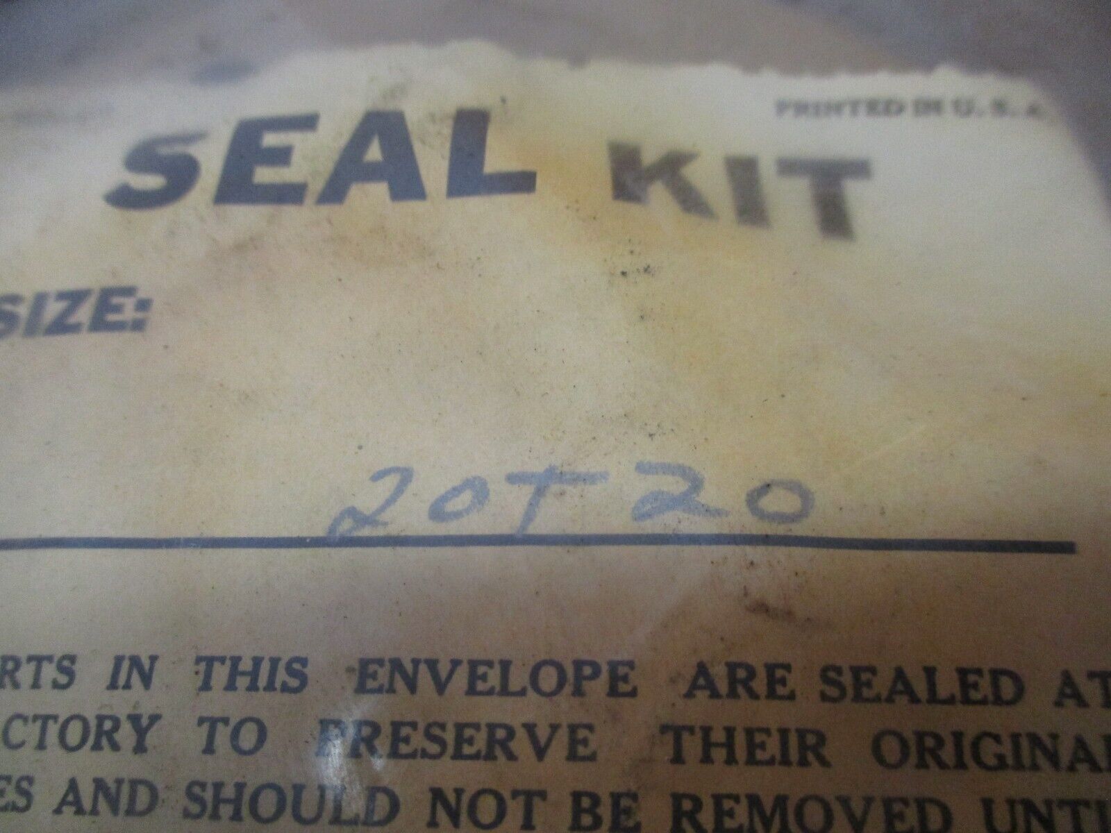 Falk Seal Kit 20T20 *Lot of 2* New Surplus