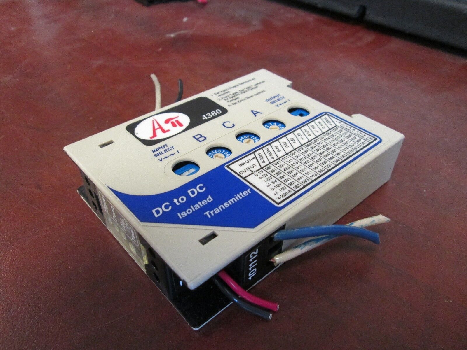 Absolute Process Instruments DC/DC Isoalter API 4380 DIN Used