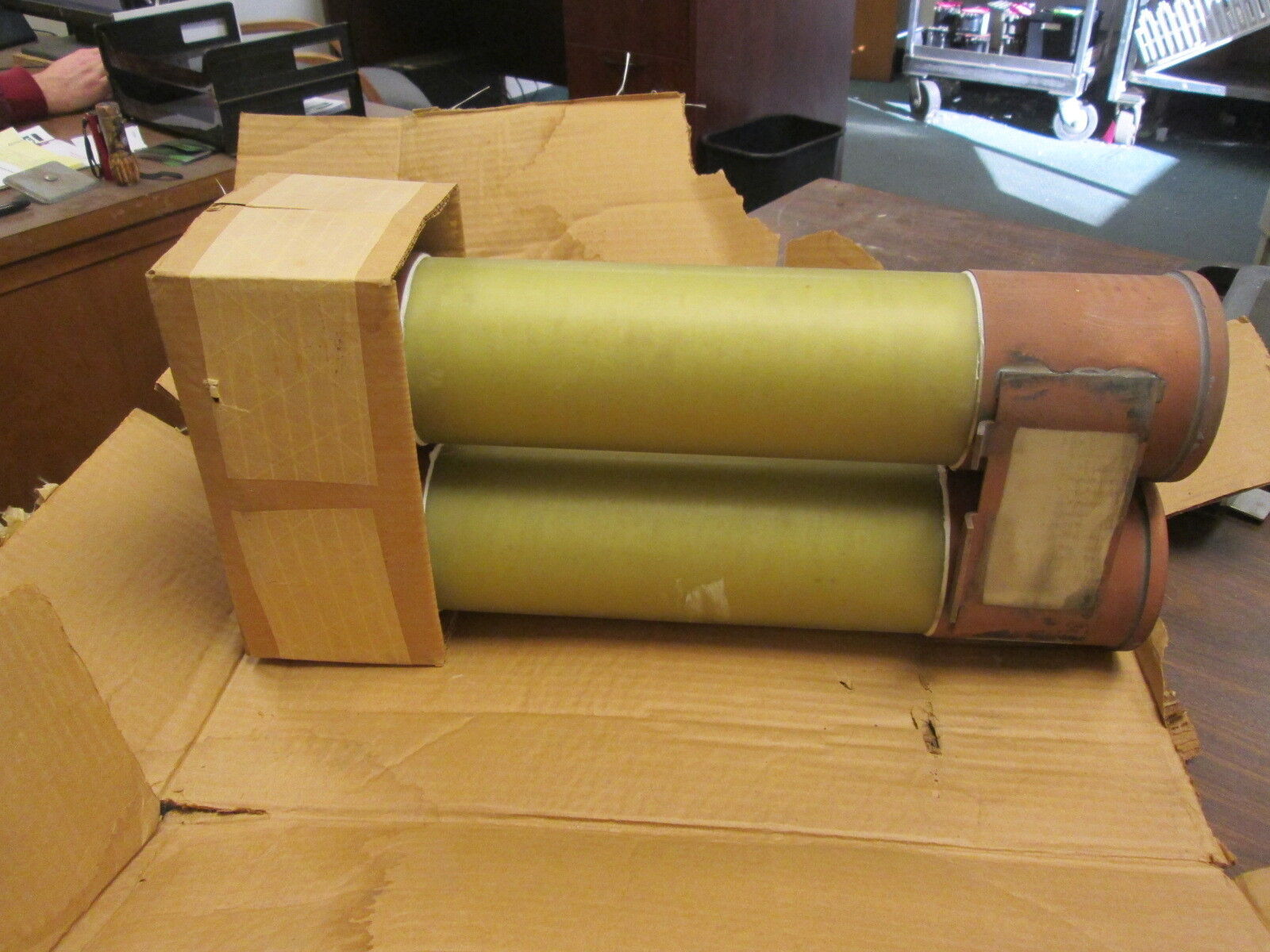 GE Type EJ-1 Fuse 9F60KLH125 Size EE 125A 14.4KV New Surplus