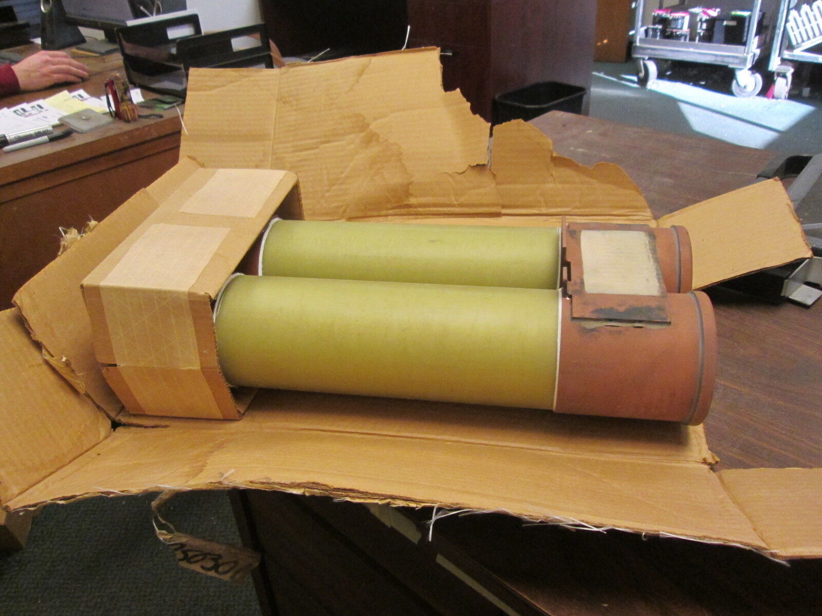 GE Type EJ-1 Fuse 9F60KLH125 Size EE 125A 14.4KV New Surplus