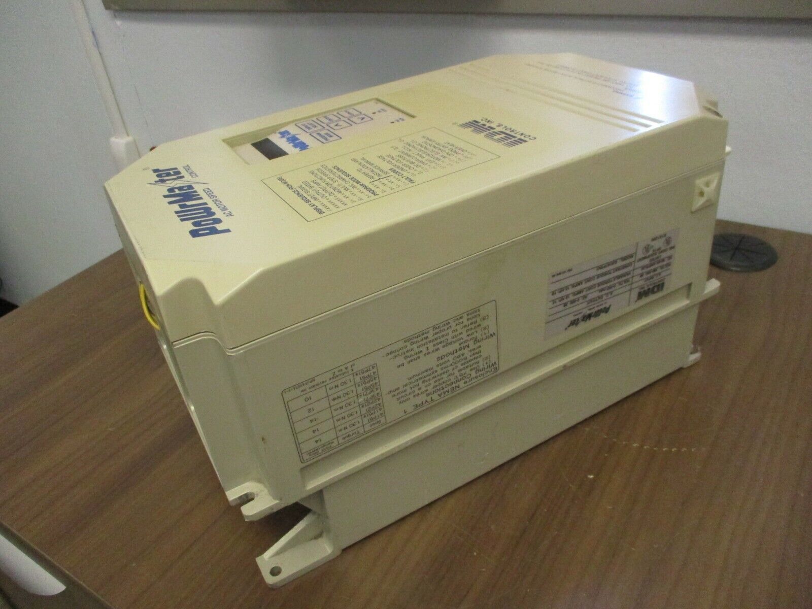 IDM Controls PowrMaster AC Drive G3U47P5N1 18HP 3Ph Used