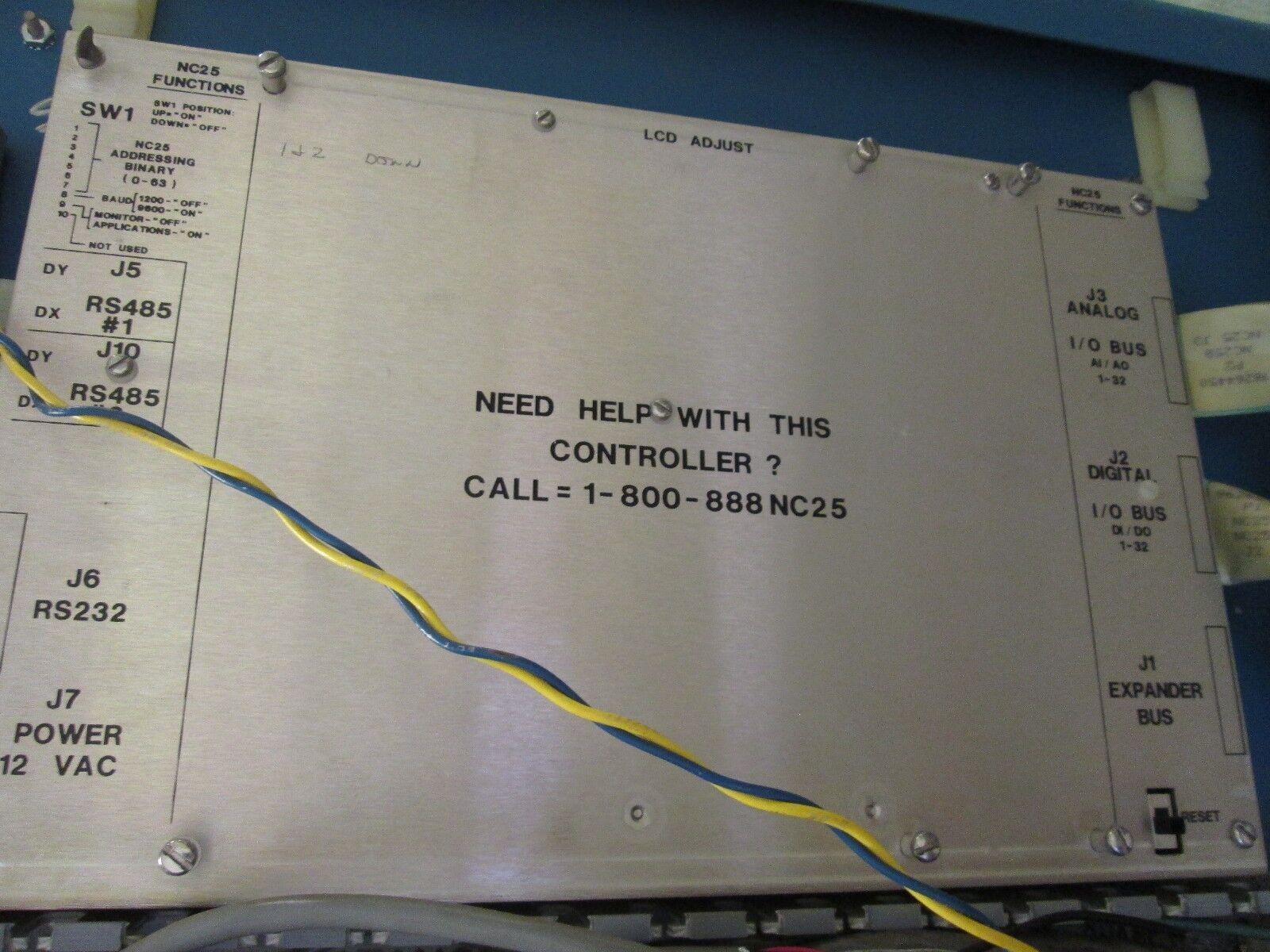 Danfoss/EMC Akcess 25 Control Panel NC25B F 120/240V DDI016 Rev. 1.7 Boards Used