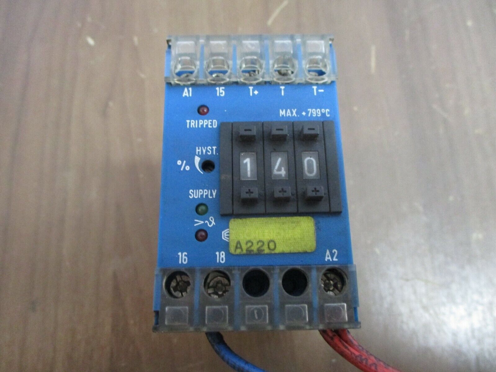 Schleicher Temperature Monitor STW1101 220-240V 50-60Hz 799°C Max Used