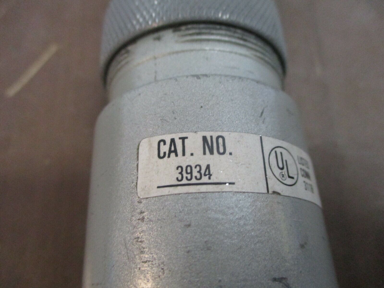 RussellStoll Connector w/ Wire End 3934 20A-600V 30A-250V 3P 4W Used