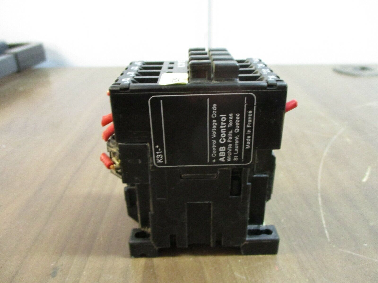 ABB Contactor K 31 E 120V Coil 10A 600V Used