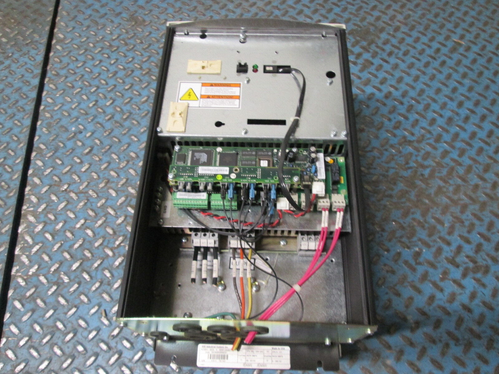 ABB ACS 600 AC Drive ACS601-0025-4-000B1200801 25HP No Cover w/out Keypad Used