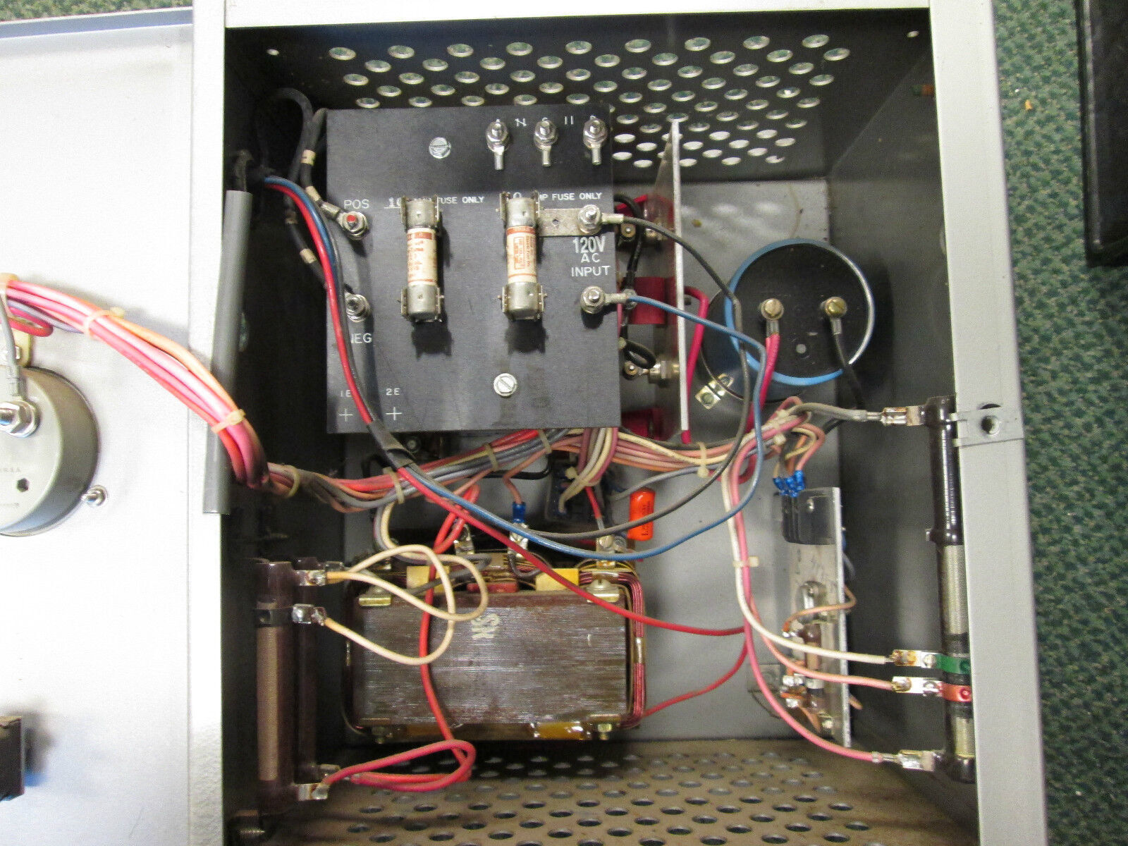 Lamarche Constavolt Float Charger A11-3-48V-A1 In: 120VAC Out: 48VDC 3A 37 Cells