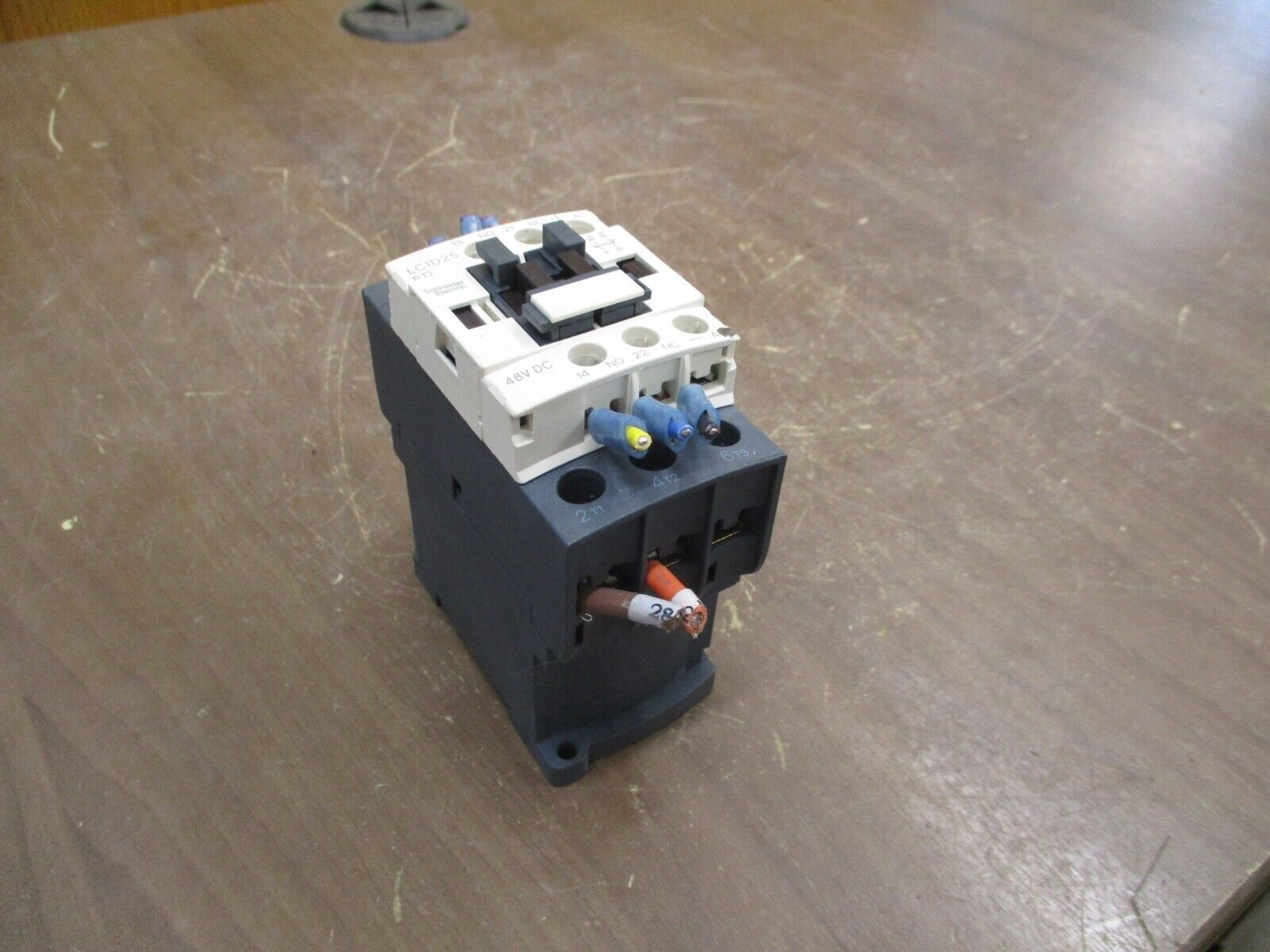 Schneider Electric Contactor LC1D25ED 48VDC Coil 25A Used