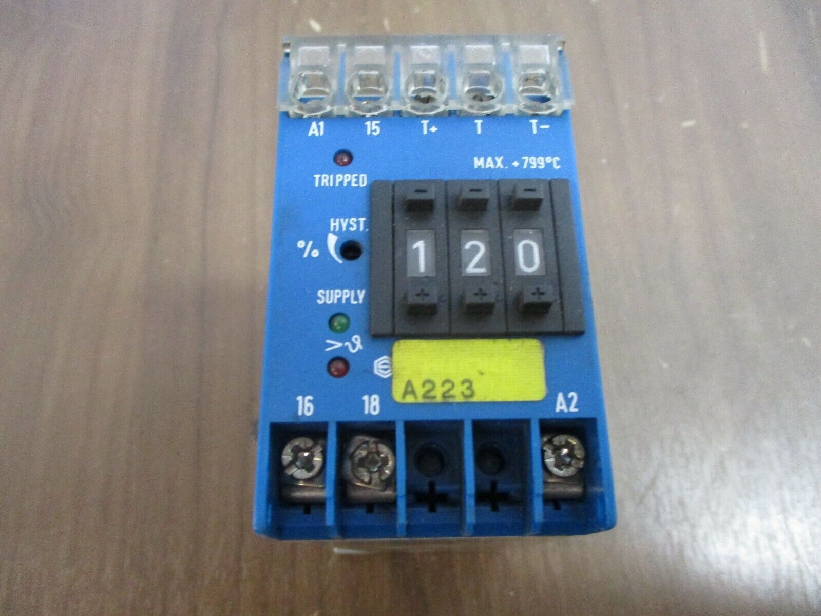 Schleicher Temperature Monitor STW1101 220-240V 50-60Hz 799°C Max Used