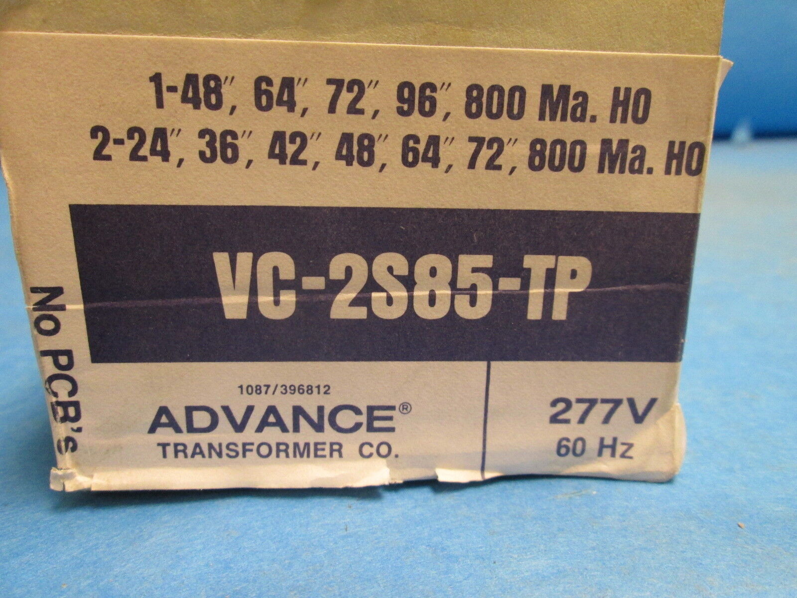 Advance Ballast VC-2S85-TP 277v