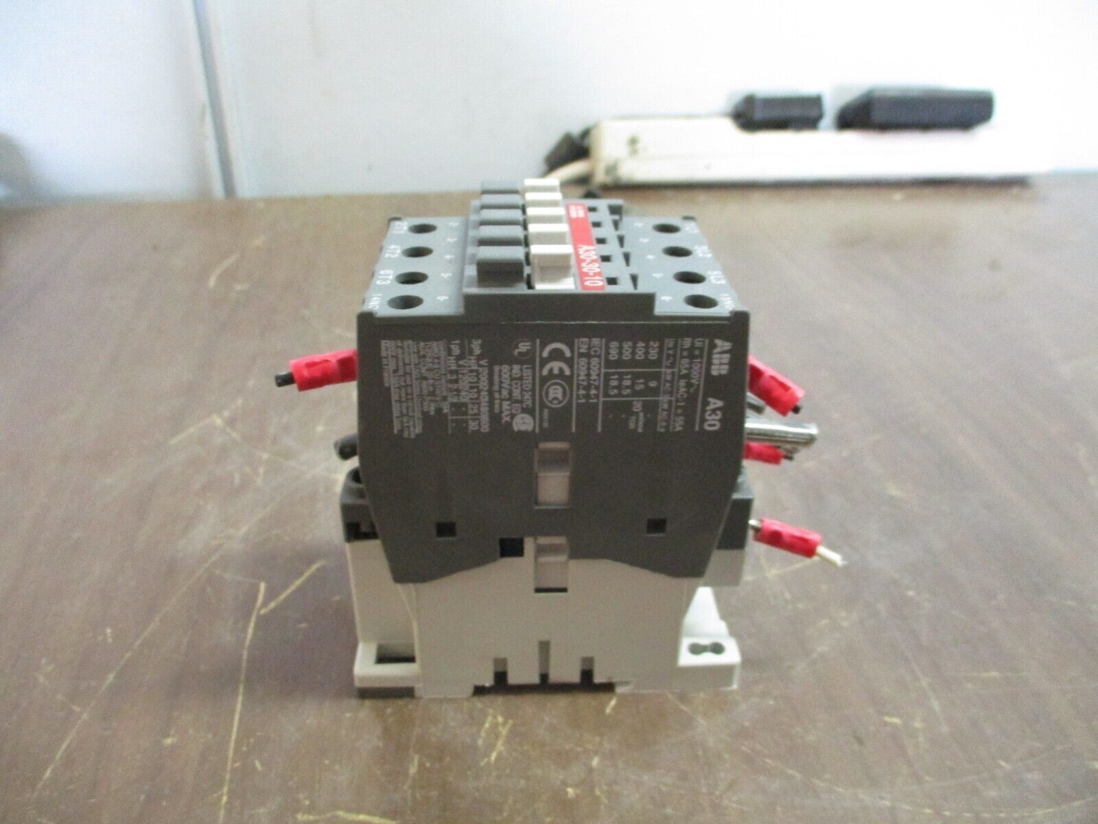 ABB Contactor A30-30-10 110-120V Coil 50A 600V Used