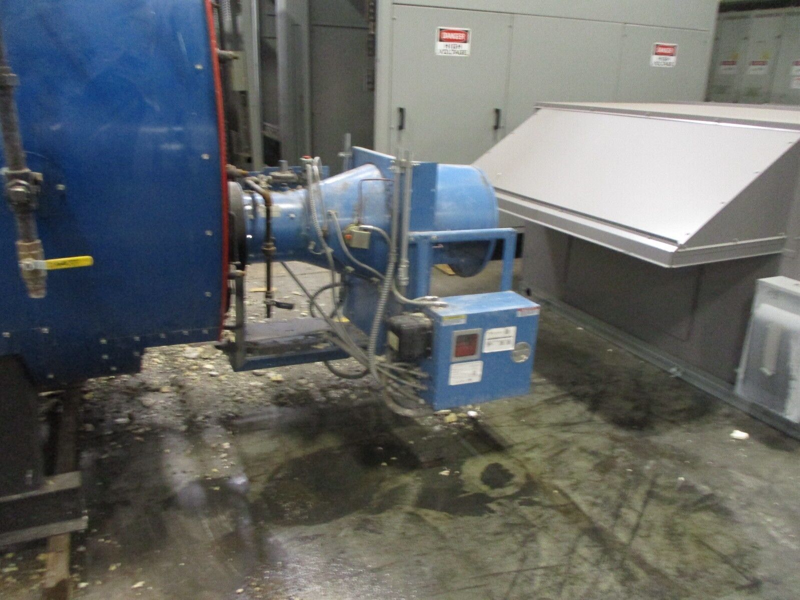 Hurst Series 500 Firetube Boiler 100HP 500 SQ FT Heating Surface MFD 2005 Used