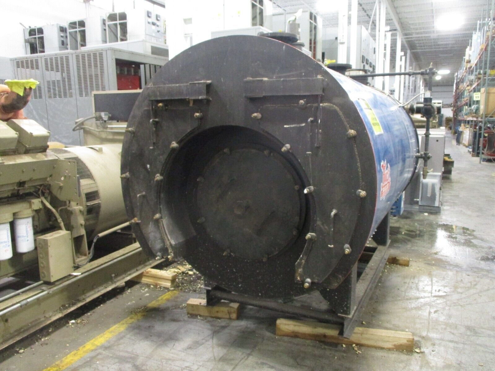 Hurst Series 500 Firetube Boiler 100HP 500 SQ FT Heating Surface MFD 2005 Used