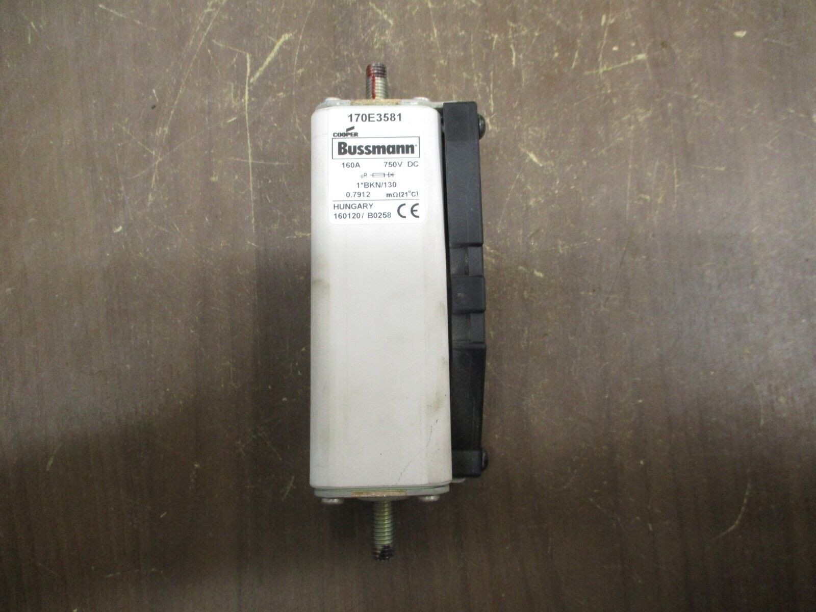 Cooper Bussmann Fuse 170E3581 160A 750V Used